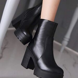 Like New Platform Boots